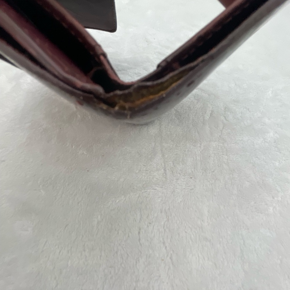 Louis Vuitton Maroon Monogram Wallet - Picture 6 of 14